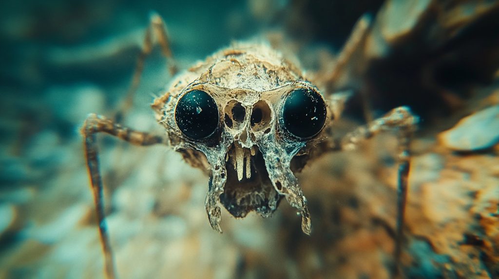 Generated image of the skull headed mouse weevil