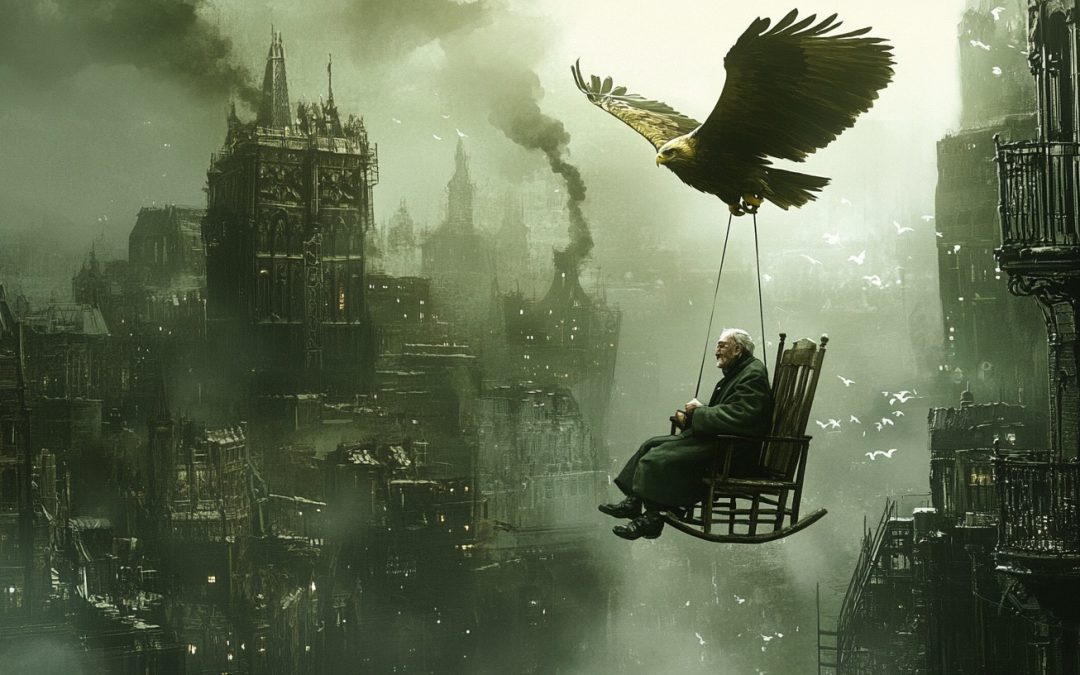 Poet takes a wild ride on wings of eagle