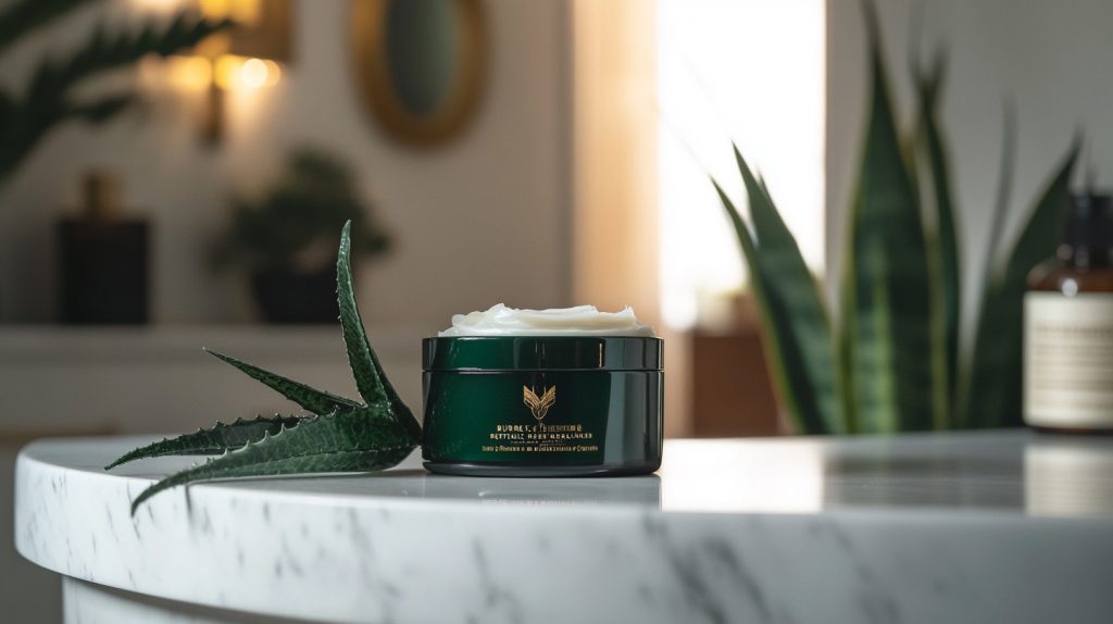 An open tub of Burke’s Dermis Repair