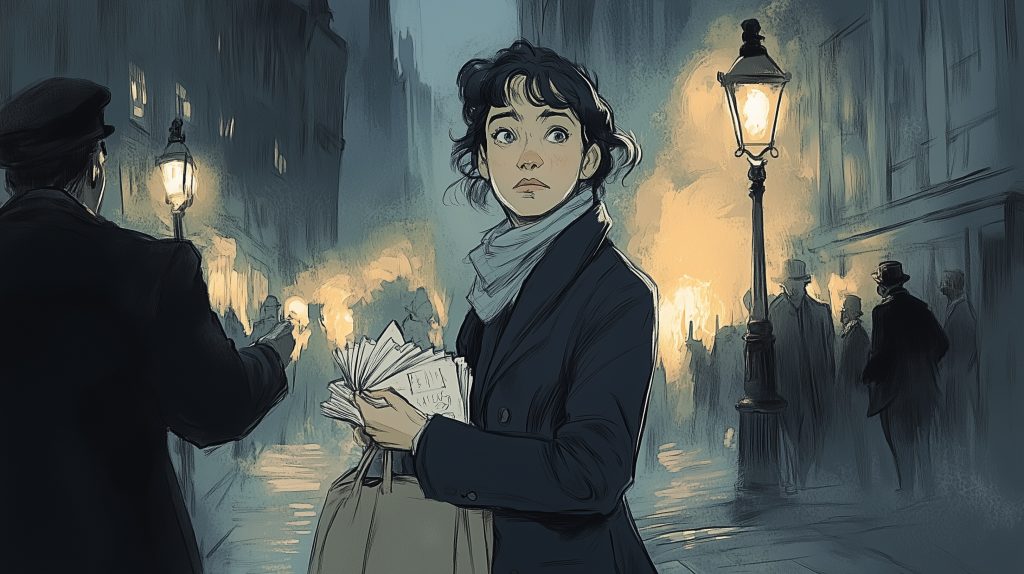 An illustration of Marian Shaw